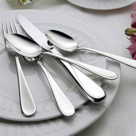 stainless flatware sets clearance discount